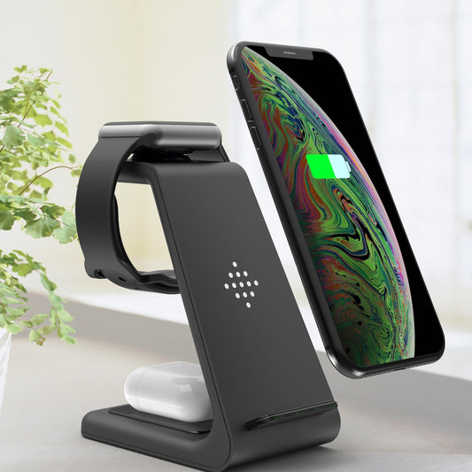 3 In 1 Fast Wireless Fast Charging Station